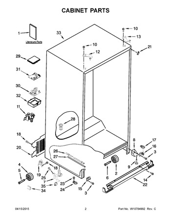 Diagram for KSC24C8EYY04