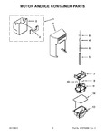 Diagram for 06 - Motor And Ice Container Parts