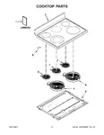 Diagram for 02 - Cooktop Parts