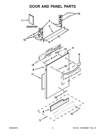 Diagram for KDTE334DWH0