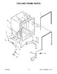 Diagram for 06 - Tub And Frame Parts