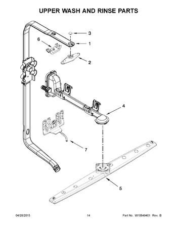 Diagram for KDTE334DBL0