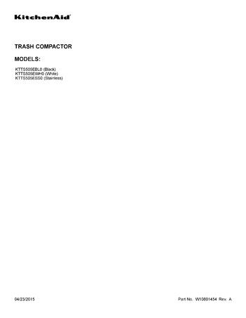 Diagram for KTTS505EBL0