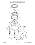 Diagram for 04 - Basket And Tub Parts