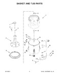 Diagram for 04 - Basket And Tub Parts