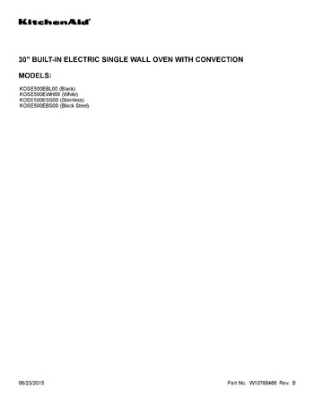 Diagram for KOSE500EWH00