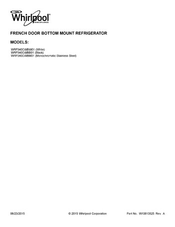 Diagram for WRF540CWBB01