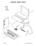 Diagram for 02 - Control Panel Parts