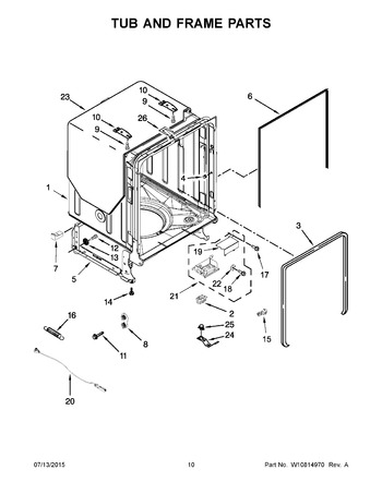 Diagram for WDT920SADM2