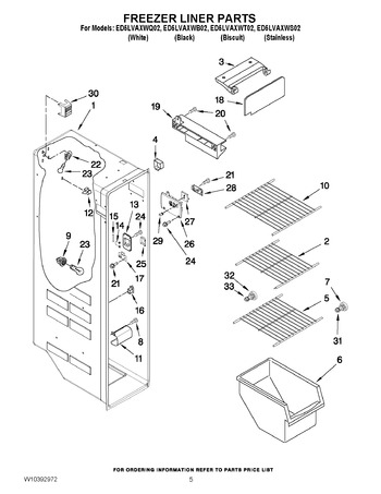 Diagram for ED5LVAXWT02