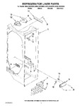 Diagram for 02 - Refrigerator Liner Parts