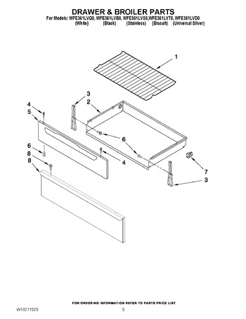 Diagram for WFE361LVS0