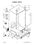 Diagram for 02 - Cabinet Parts