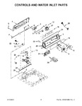 Diagram for 03 - Controls And Water Inlet Parts