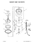 Diagram for 05 - Basket And Tub Parts