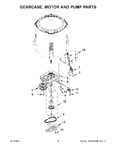 Diagram for 06 - Gearcase, Motor And Pump Parts