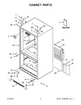 Diagram for 02 - Cabinet Parts