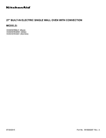 Diagram for KOSE507EWH01