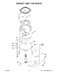 Diagram for 04 - Basket And Tub Parts