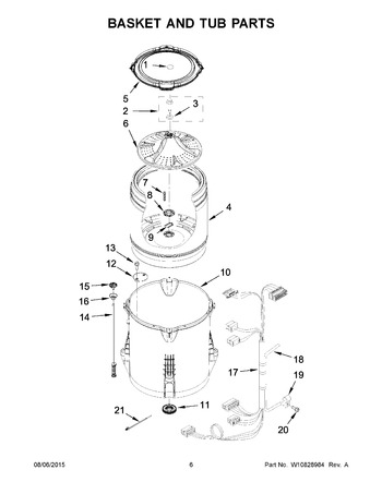 Diagram for WTW4915EW1