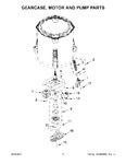 Diagram for 05 - Gearcase, Motor And Pump Parts