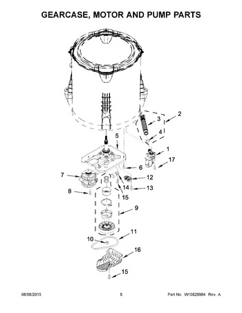 Diagram for WTW4915EW1