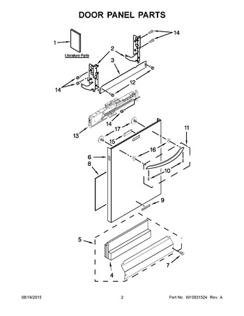 Diagram for KDTE554CSS3