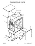 Diagram for 06 - Tub And Frame Parts