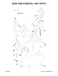 Diagram for 03 - Base And Pedestal Unit Parts