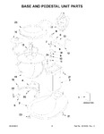 Diagram for 03 - Base And Pedestal Unit Parts