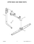 Diagram for 08 - Upper Wash And Rinse Parts