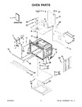 Diagram for 02 - Oven Parts