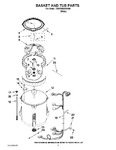 Diagram for 03 - Basket And Tub Parts