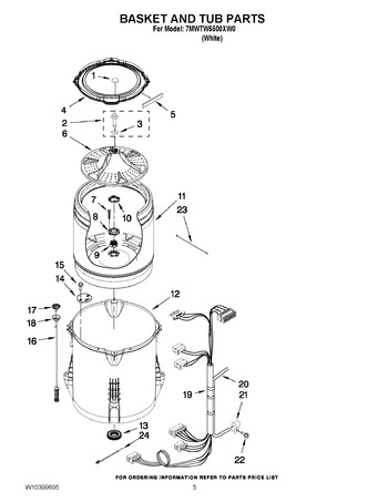 Diagram for 7MWTW5500XW0