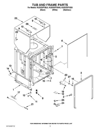 Diagram for KUDC03FVWH5