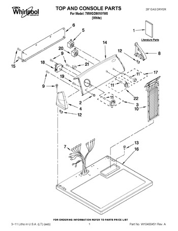 Diagram for 7MWGD9015YW0