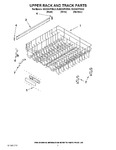 Diagram for 09 - Upper Rack And Track Parts