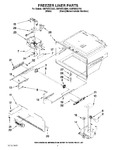 Diagram for 06 - Freezer Liner Parts