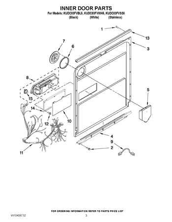 Diagram for KUDC03FVWH5