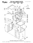 Diagram for 01 - Top And Cabinet Parts