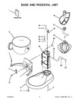 Diagram for 04 - Base And Pedestal Unit