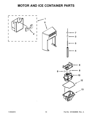 Diagram for WRS571CIDW00