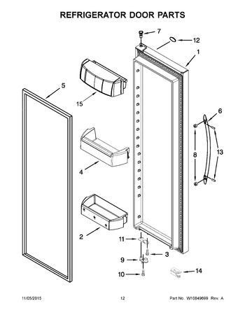 Diagram for WRS571CIDW00