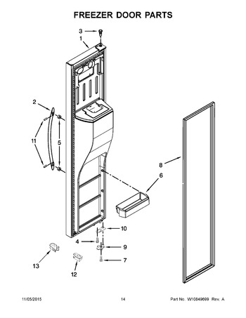 Diagram for WRS571CIDW00