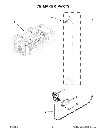 Diagram for WRS571CIDW00