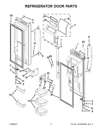 Diagram for WRX988SIBH03