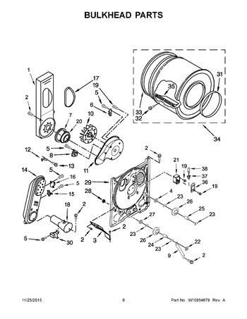 Diagram for WGD4985EW0