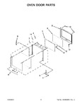 Diagram for 04 - Oven Door Parts