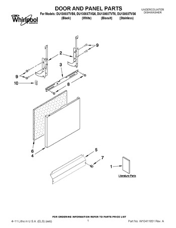 Diagram for DU1300XTVB6