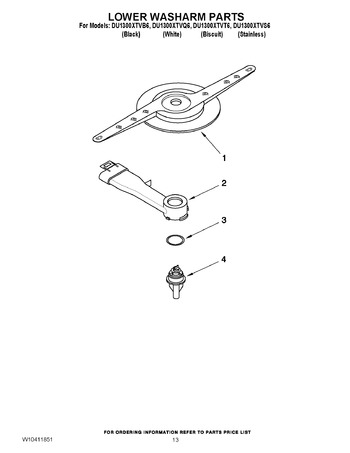 Diagram for DU1300XTVB6